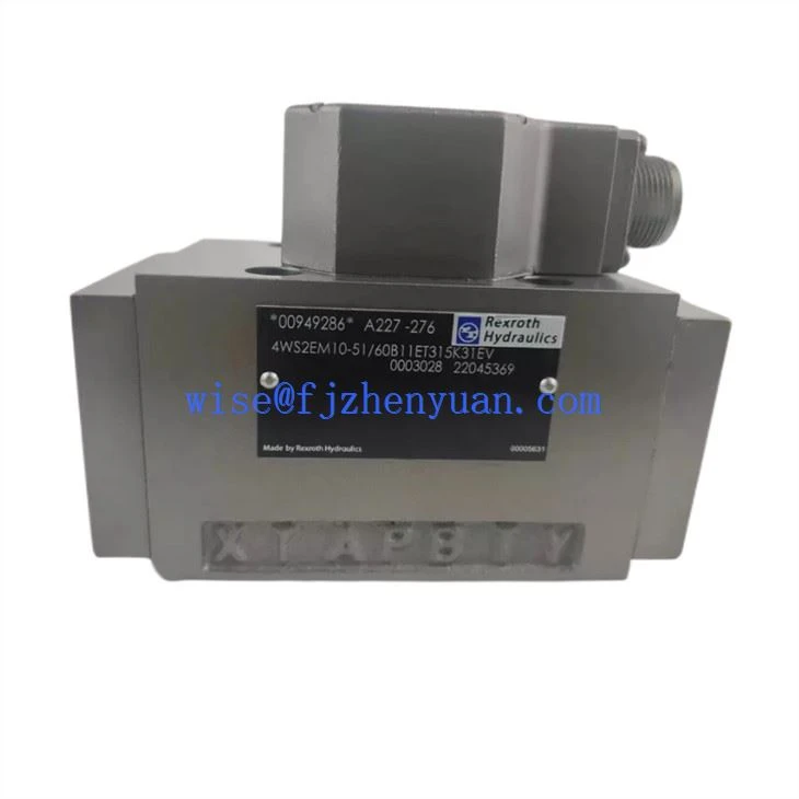 Original Rexroth 4WS 4WS2EM 4WS2EM10 Series 4WS2EM10-51/20B11ET315K31EV Servo Reversing Valve